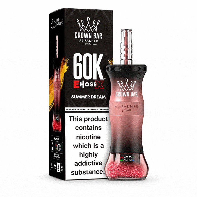 Al Fakher Crown Bar E-Hose X 60K Summer Dream
